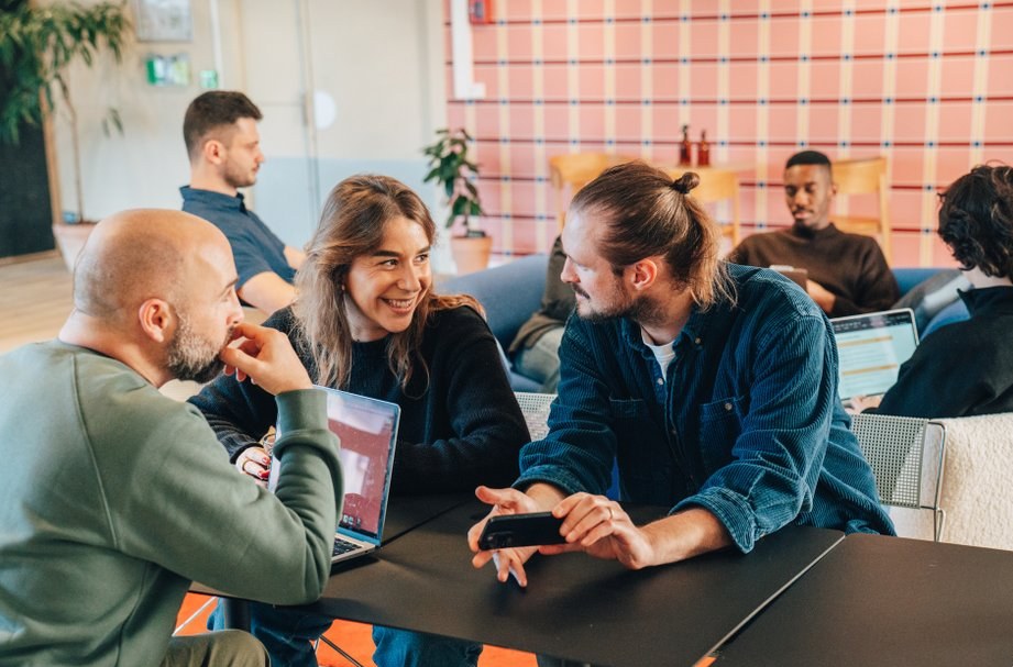 L'équipe Atomic dans ses bureaux